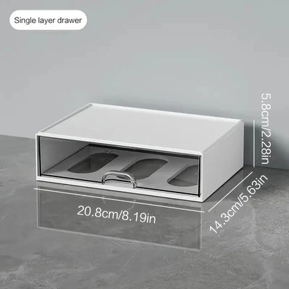 Desktop Combination Drawer Storage Box Desk Organizer Pen Holder Stationery Drawers Accessories Office School Supplies